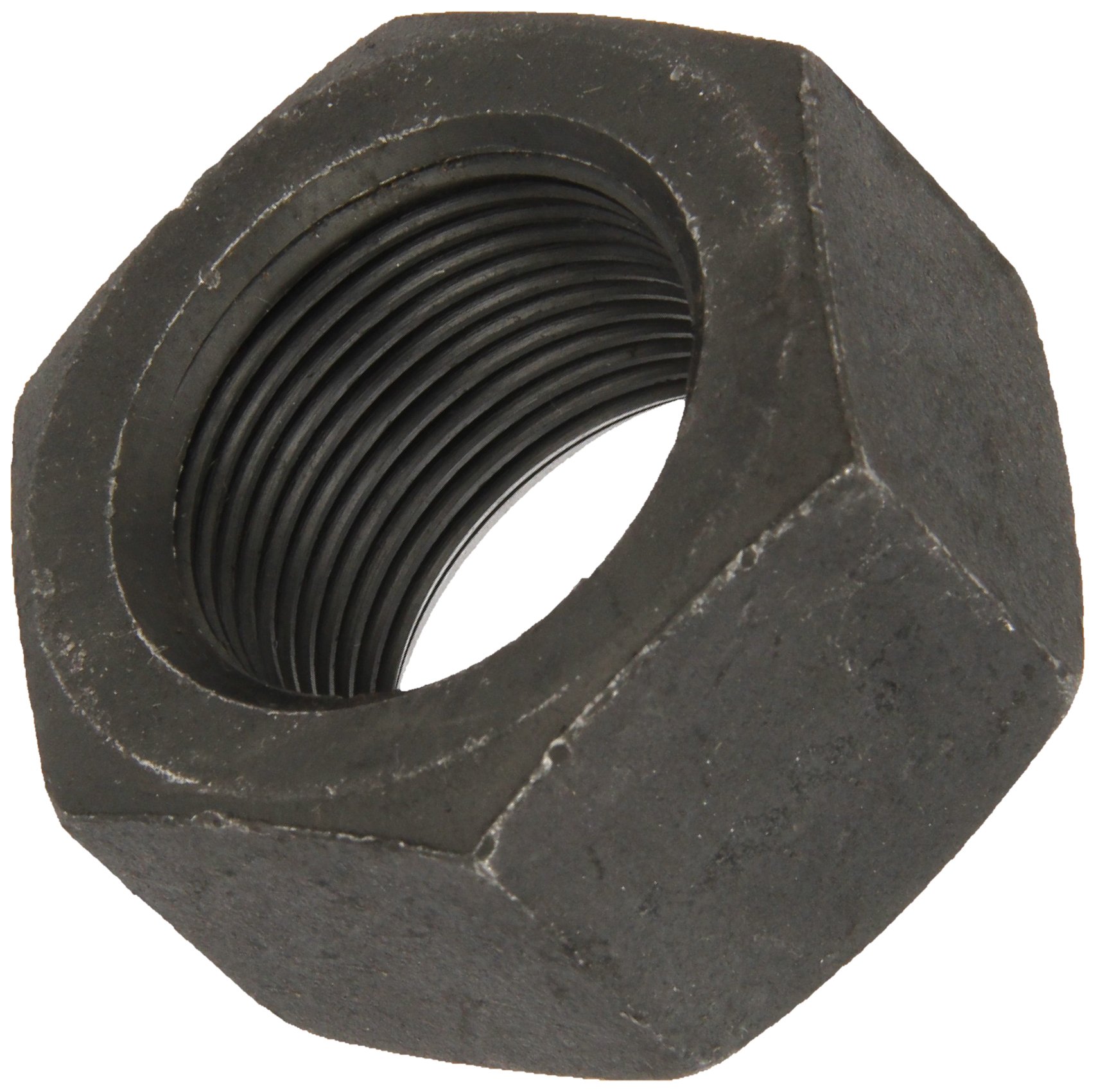 High-Strength Steel Hex Nut, Grade 8, Plain Finish, 5/8