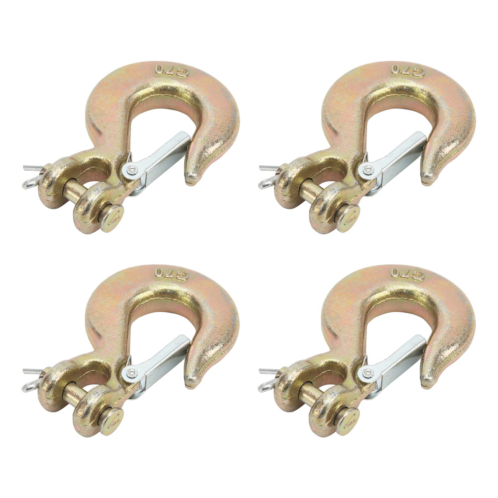 Heavy Duty G70 Forged Steel Clevis Hook 2750lbs - for Lifting & Rigging