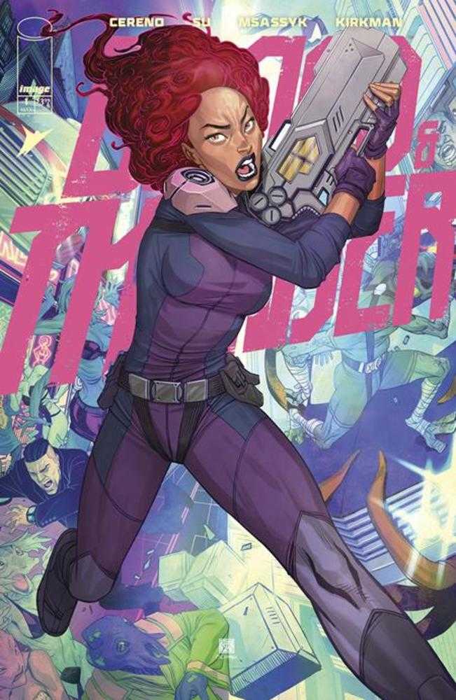 Blood & Thunder #1 Cover D 1:25 Bernard Chang Variant - Exclusive Mature Comic Book for Collectors & Superhero Fans | Perfect for Comic Conventions & Display Collections