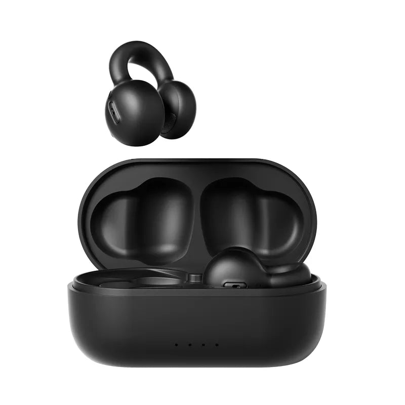 Sanag I20 Ear Clip Wireless Bluetooth Headphones with Air Conduction Technology - Perfect for Running, Cycling, and Outdoor Sports