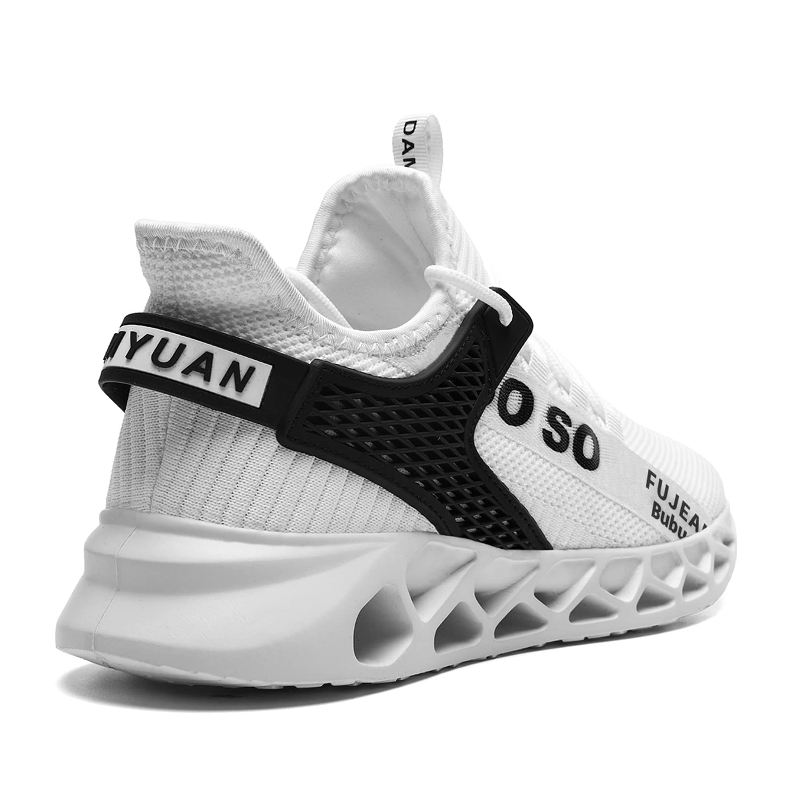 Tvtaop Women's White Sneakers - Lightweight Running Shoes for Walking, Workout & Tennis - Size 7.5 | Perfect for Gym, Jogging & Casual Wear
