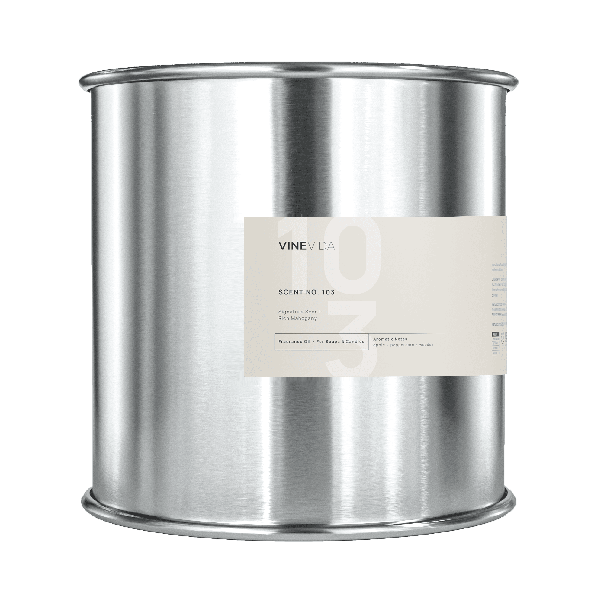 Premium NO. 103 Fragrance Oil for Soap Making & Candle Making - Rich Mahogany Scent - Perfect for DIY Home Fragrance, Bath & Body Products, and Aromatherapy