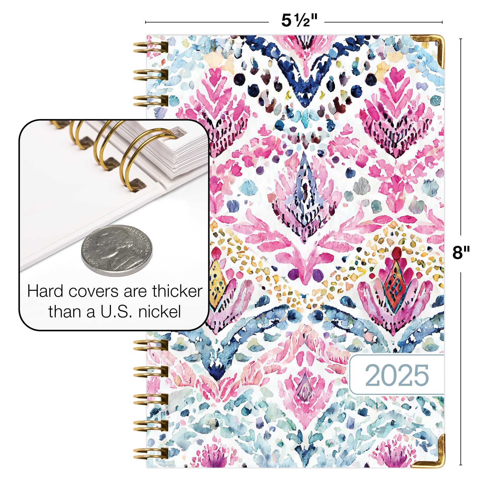 2025 Hardcover Planner 5.5