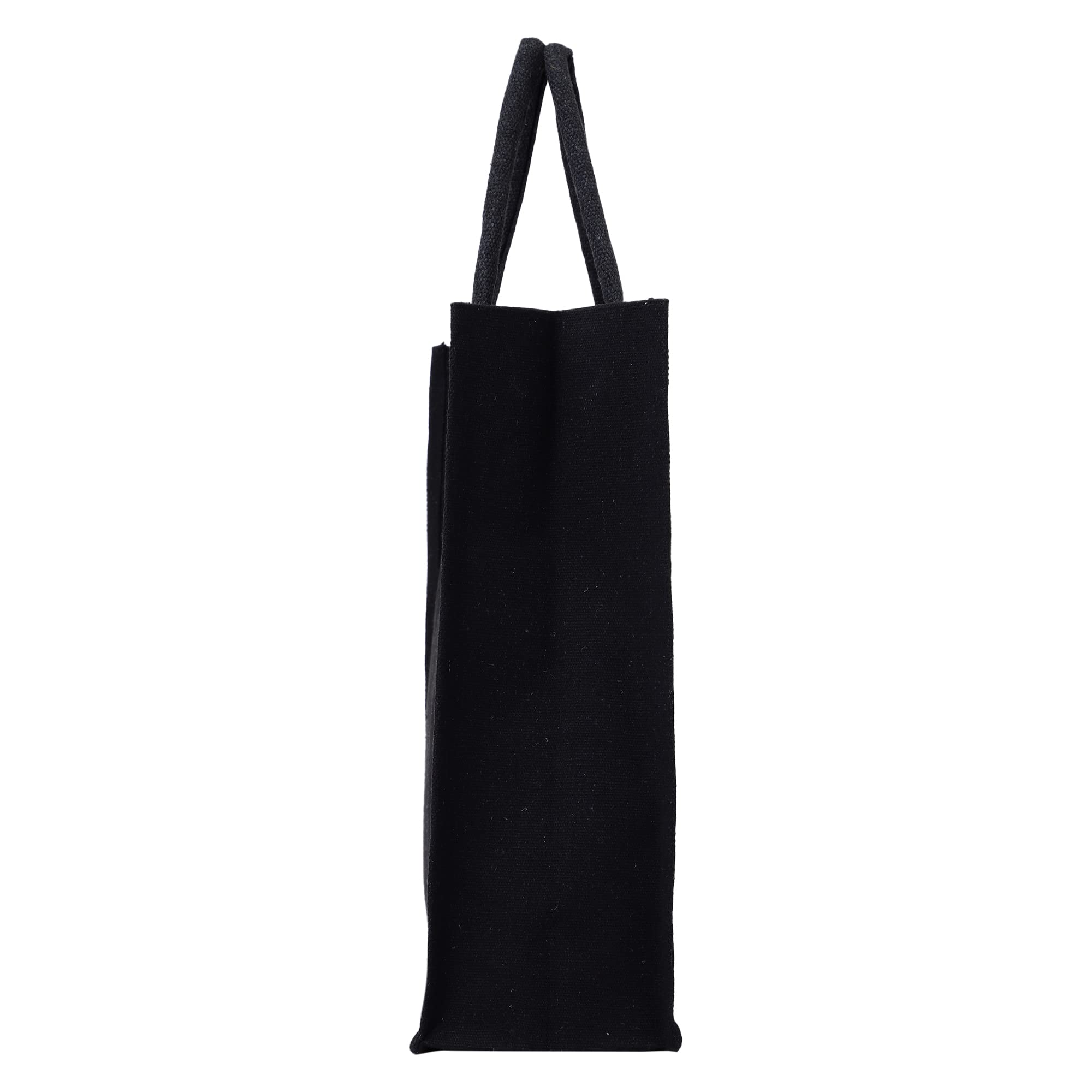 Eco-Friendly Jute Tote Bag for Women - Reusable Grocery Shopping Bag with Zip-Top & Handles - Perfect for Farmers Market, Beach, Work & Daily Use