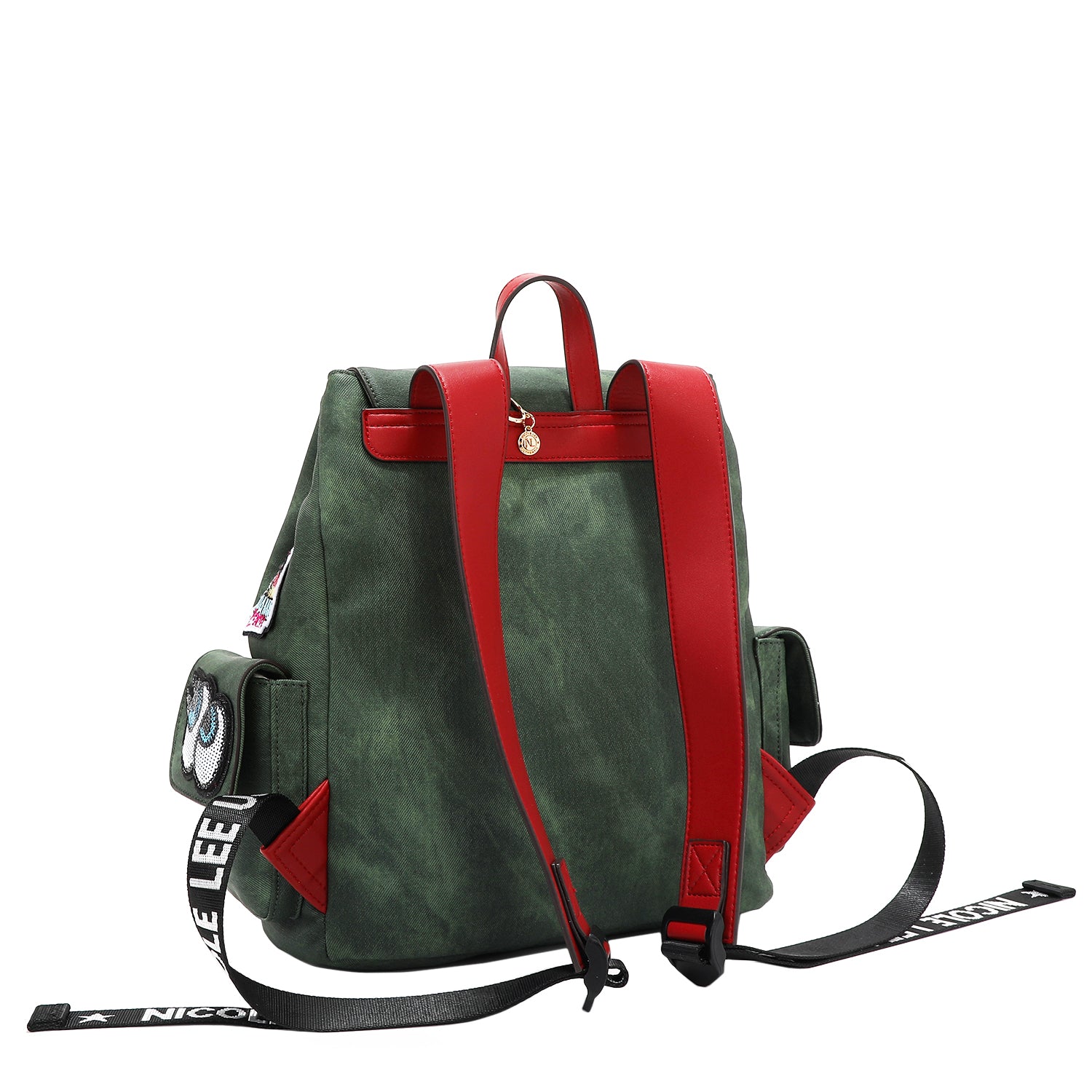 Multi-Patch Backpack - Stylish & Durable School & Travel Bag for Students & Professionals | Perfect for College, Work & Outdoor Adventures