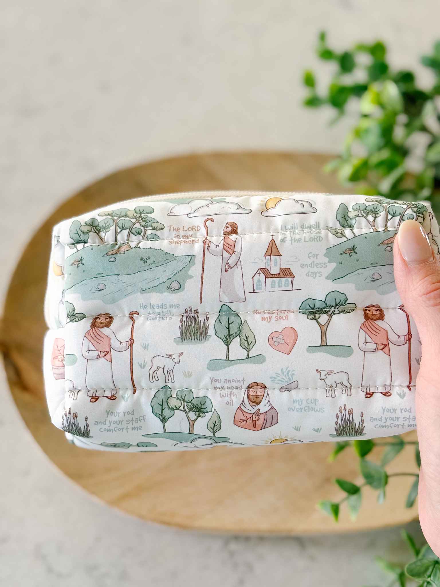 The Good Shepherd Puffer Pouch - Premium Insulated Lunch Bag for Work, School & Picnics | Leakproof & Eco-Friendly Food Container | Perfect for Office, Travel & Outdoor Activities