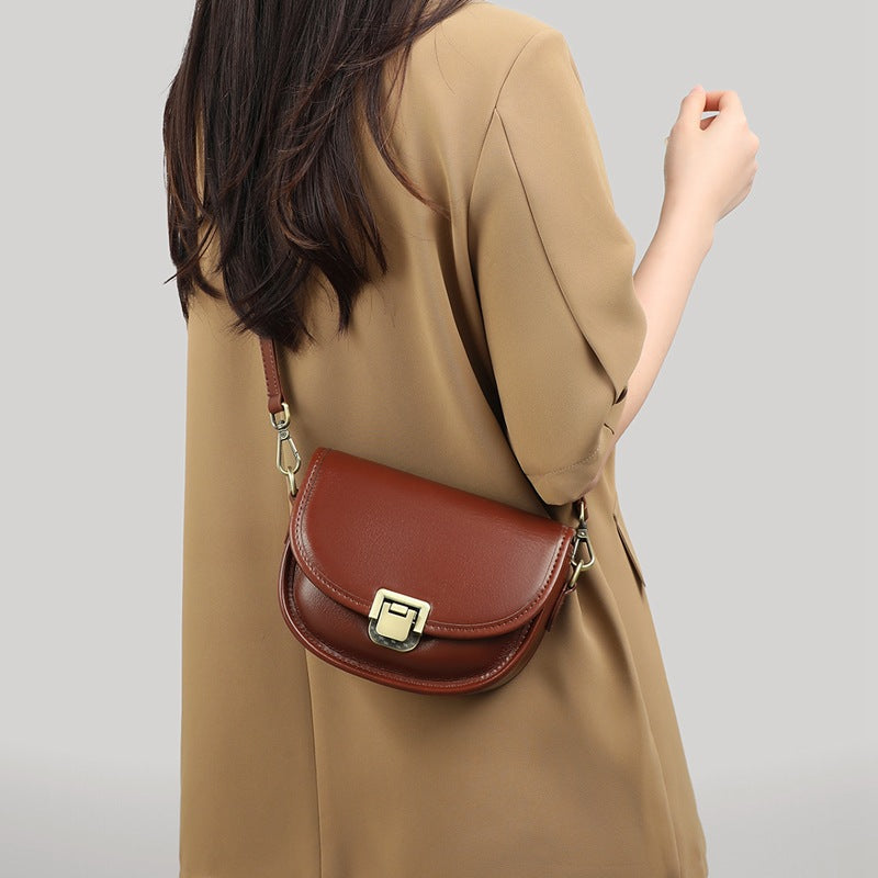 Elegant Flap Saddle Bag for Women - Stylish Crossbody Purse with Adjustable Strap | Perfect for Work, Travel & Everyday Use