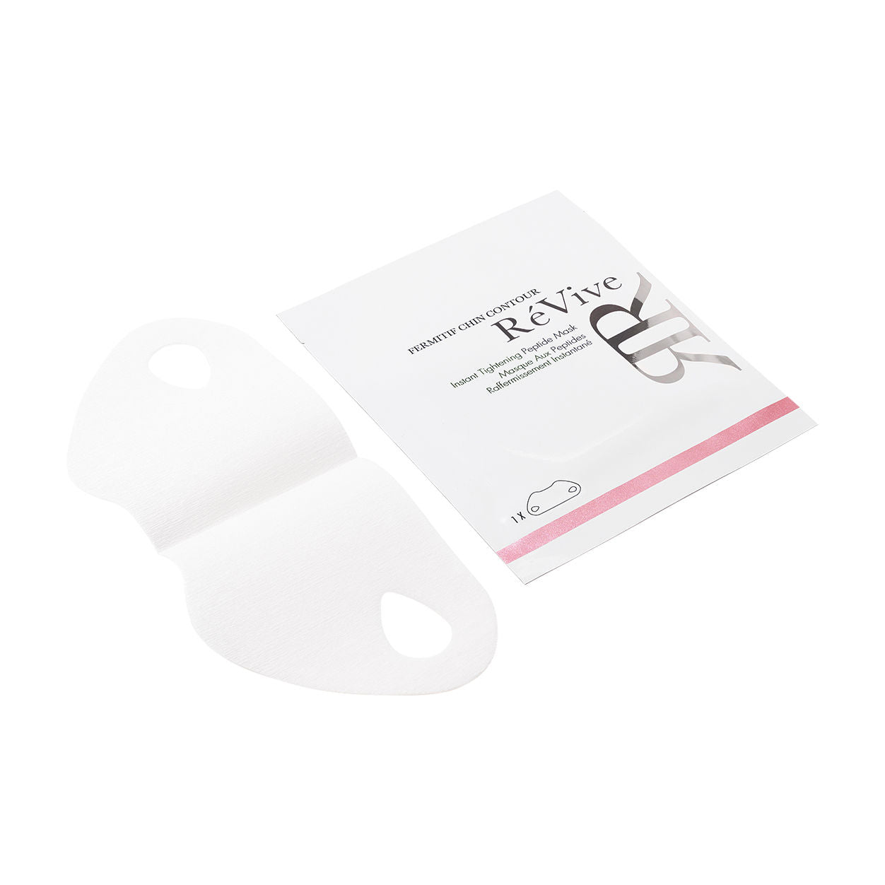 Fermitif Chin Contour Instant Tightening Peptide Mask - Anti-Aging Face Lift Treatment for Double Chin Reduction & Jawline Definition - Perfect for Skincare Routine & Special Occasions