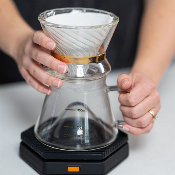 Brewista X Series M Glass Server - Premium Coffee Carafe for Pour Over & Drip Brewing - Perfect for Home Baristas & Coffee Shops