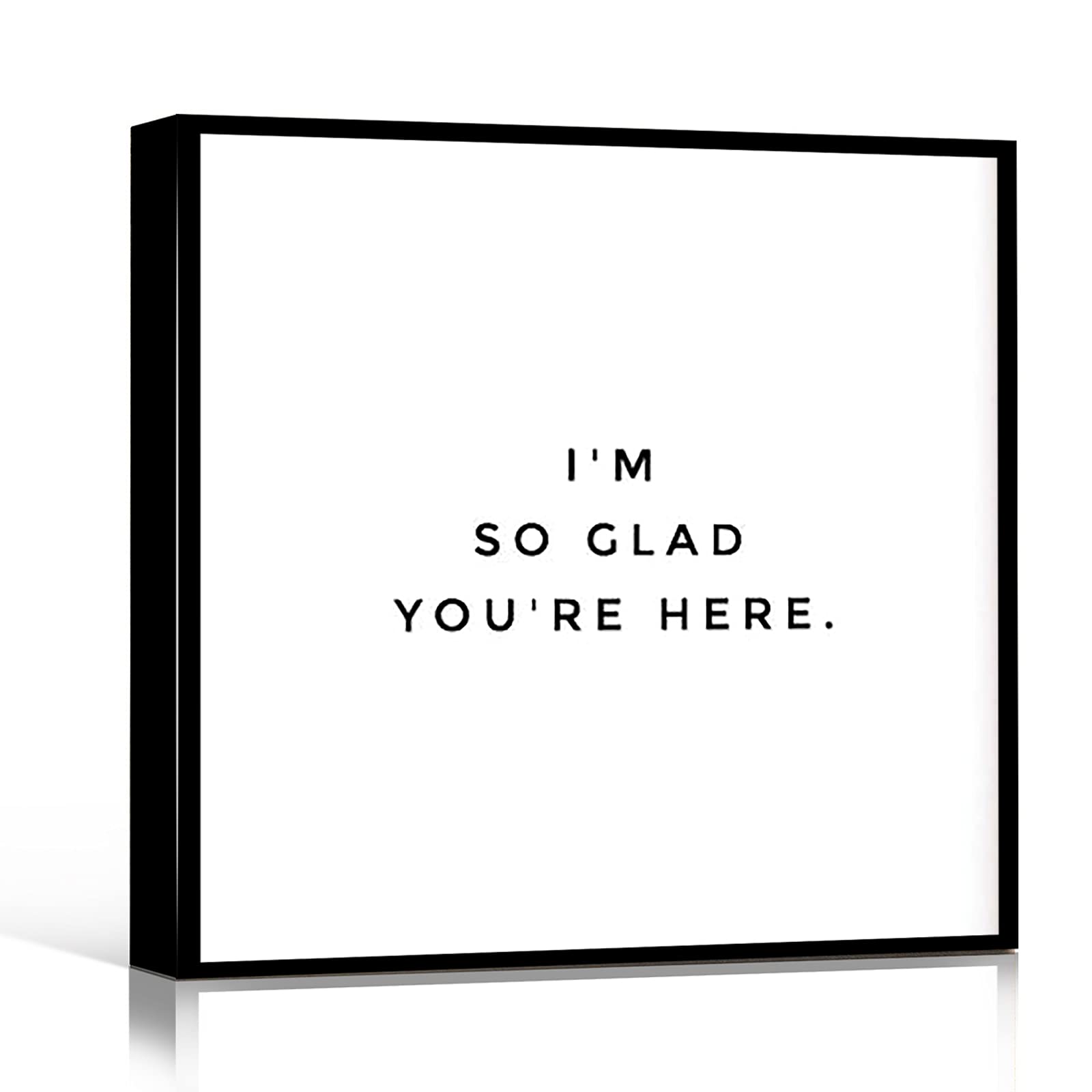 Inspirational Printable Wall Art - Chic Welcome Sign Painting for Living Room, Guest Room & Apartment Decor - 16
