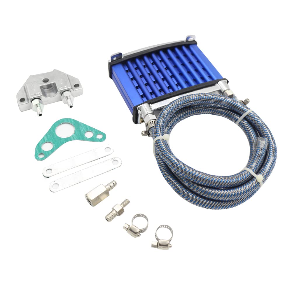 SEADEAR Motorcycle Oil Cooler Kit for 50-125cc Dirt Bikes - Off-Road Riding & Racing