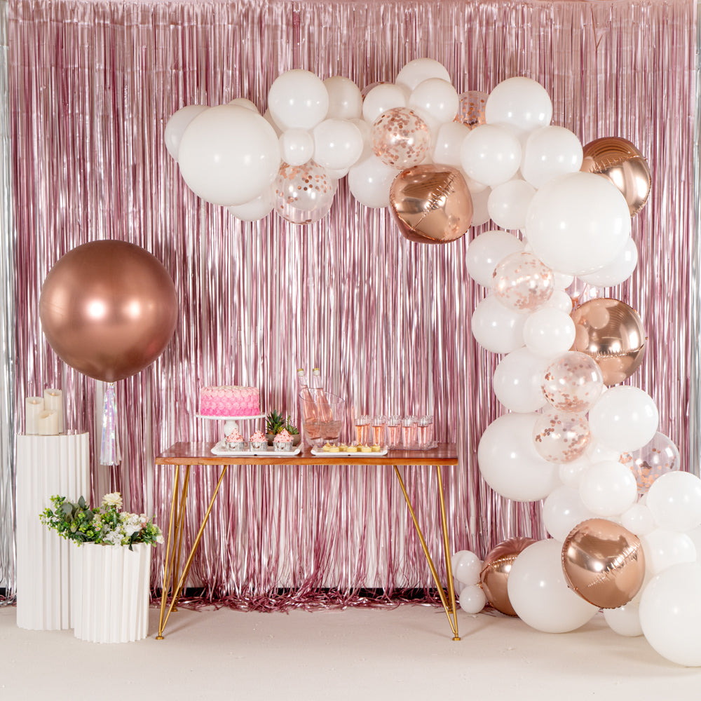 Balloonify Metallic Rose Gold Latex Balloons - 36 Inch (10 Count) for Birthday Parties, Weddings & Special Events