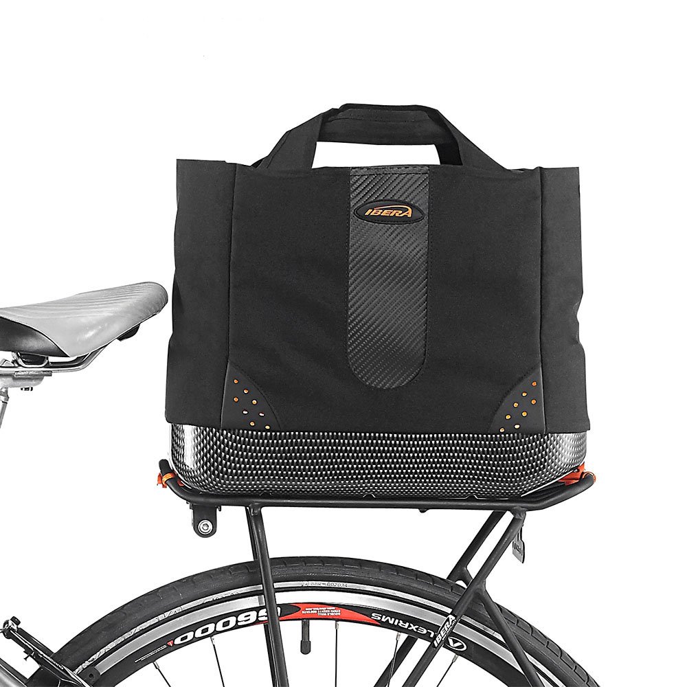 Ibera 2 in 1 Bike Rack Insulated Cooler Trunk Bag - Waterproof Bicycle Pannier for Grocery Shopping, Commuting & Picnics - Convertible Hand/Shoulder Bag for Outdoor Activities