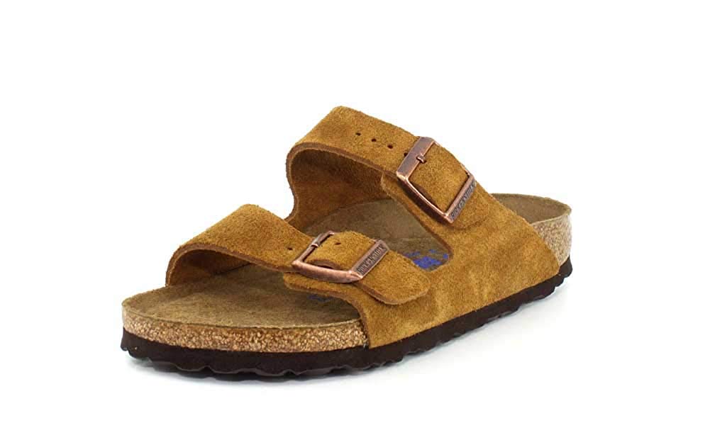 Birkenstock Arizona SFB Mink Sandals Size 40 - Comfortable Cork Footbed Slides for Women & Men | Perfect for Casual Wear, Beach, and Everyday Use