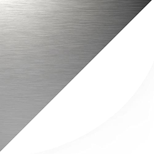 Brushed Nickel/White