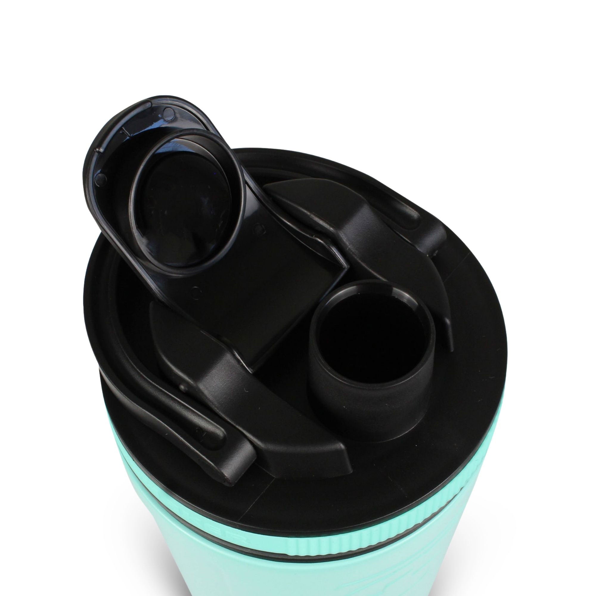36oz Insulated Stainless Steel Ice Shaker Bottle for Gym & Workouts - Mint Green - Leakproof Protein Shaker with Mixing Ball - Perfect for Bodybuilding, Protein Drinks & Post-Workout Recovery