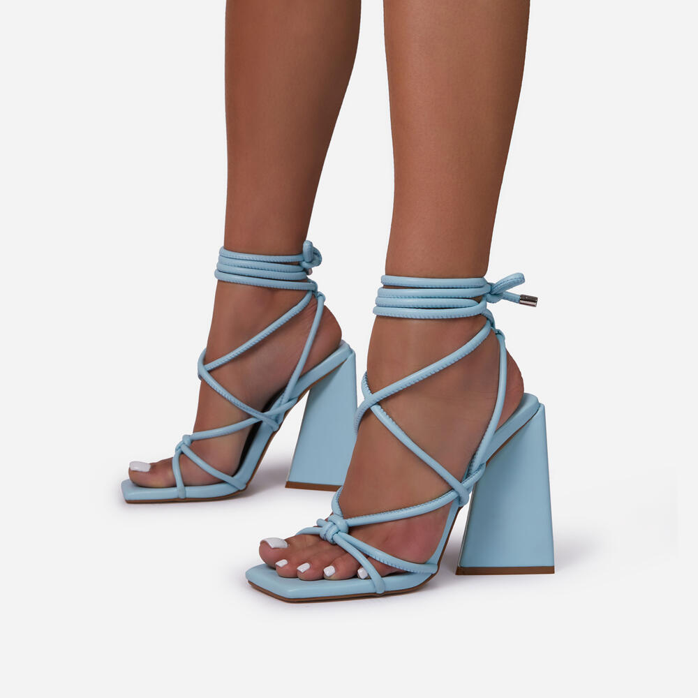 Danielle Women's Blue High Heels - Elegant Dress Shoes for Parties, Weddings & Evening Events