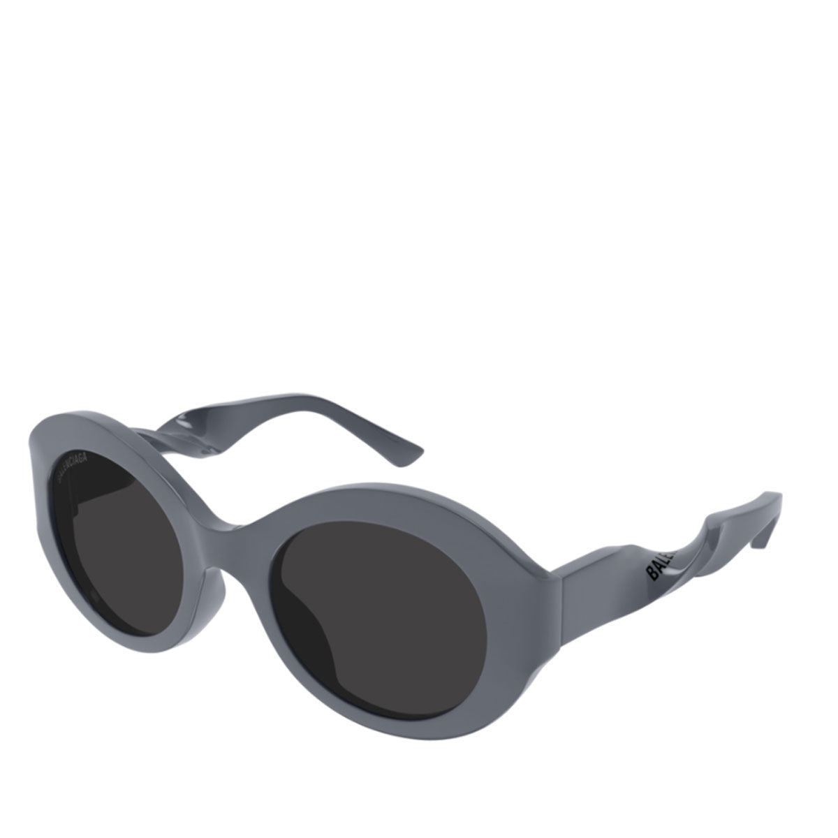 Balenciaga BB0208S Oval Sunglasses - Grey Polarized UV Protection for Women & Men | Perfect for Beach, Driving & Outdoor Activities