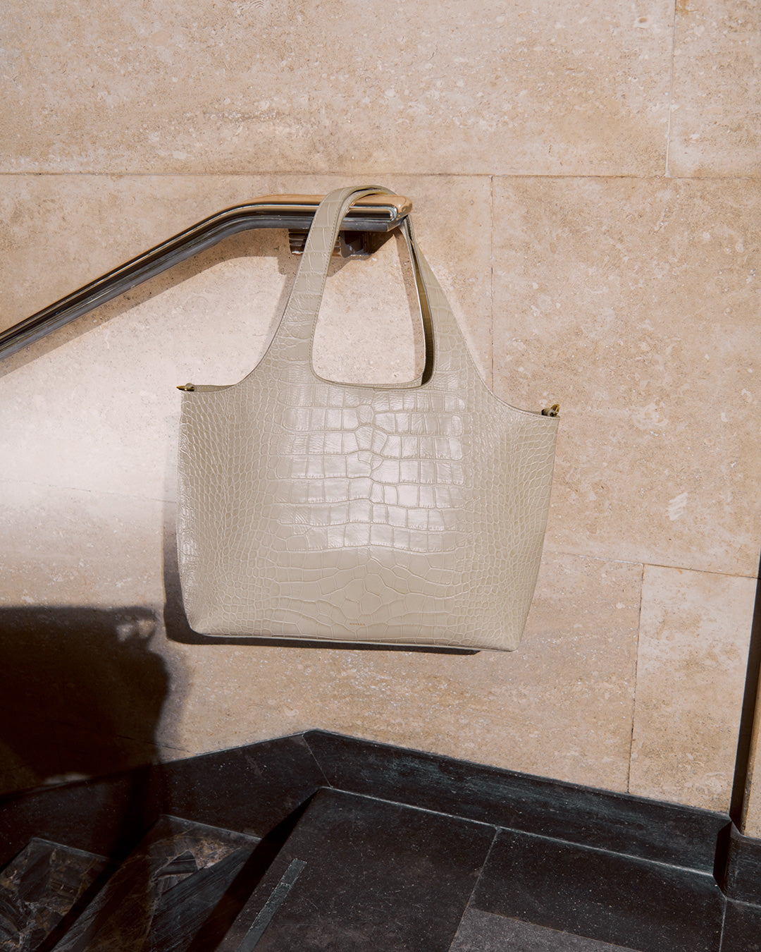 13 Inch Crocodile Embossed System Tote Bag - Stylish & Durable Handbag for Work, Travel & Everyday Use