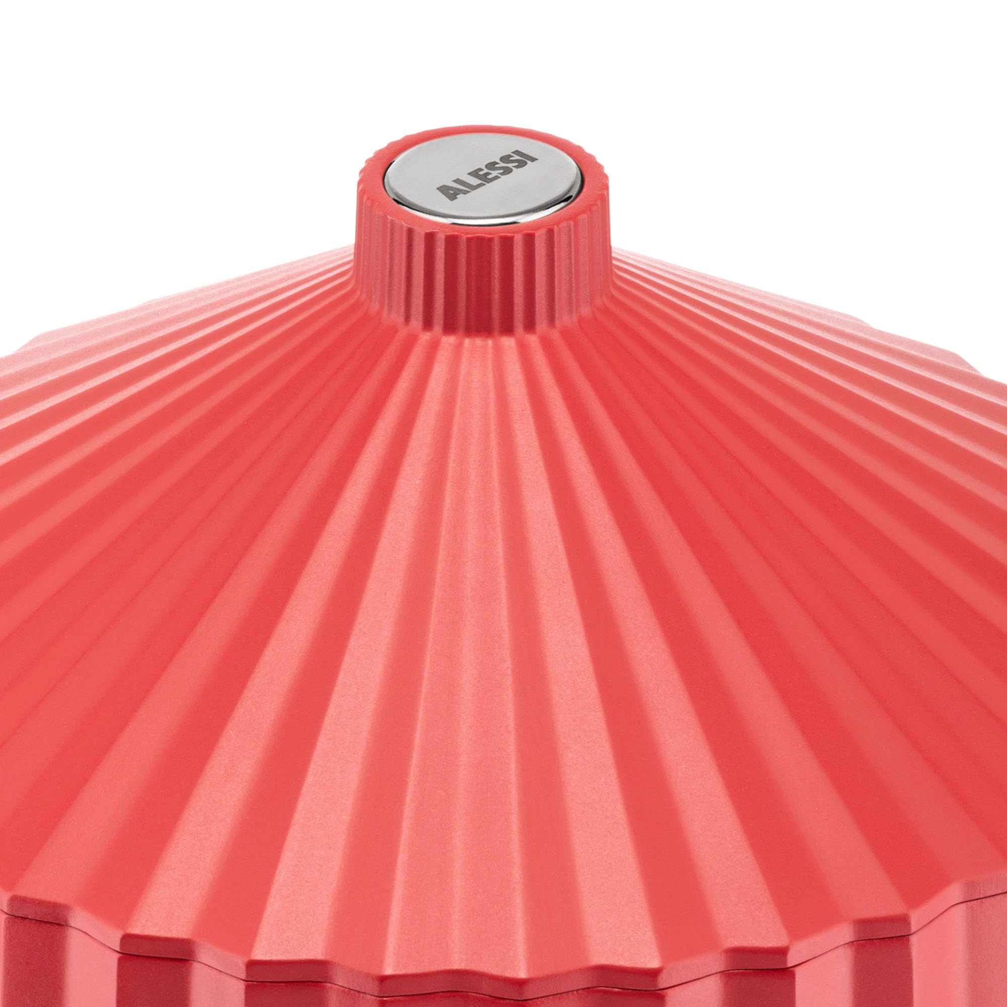 Alessi Plissé MDL07R/USA Electric Citrus Juicer - 85W Red Thermoplastic Resin Squeezer with US Plug for Fresh Lemon & Orange Juice | Perfect for Kitchen, Bar & Breakfast Counter