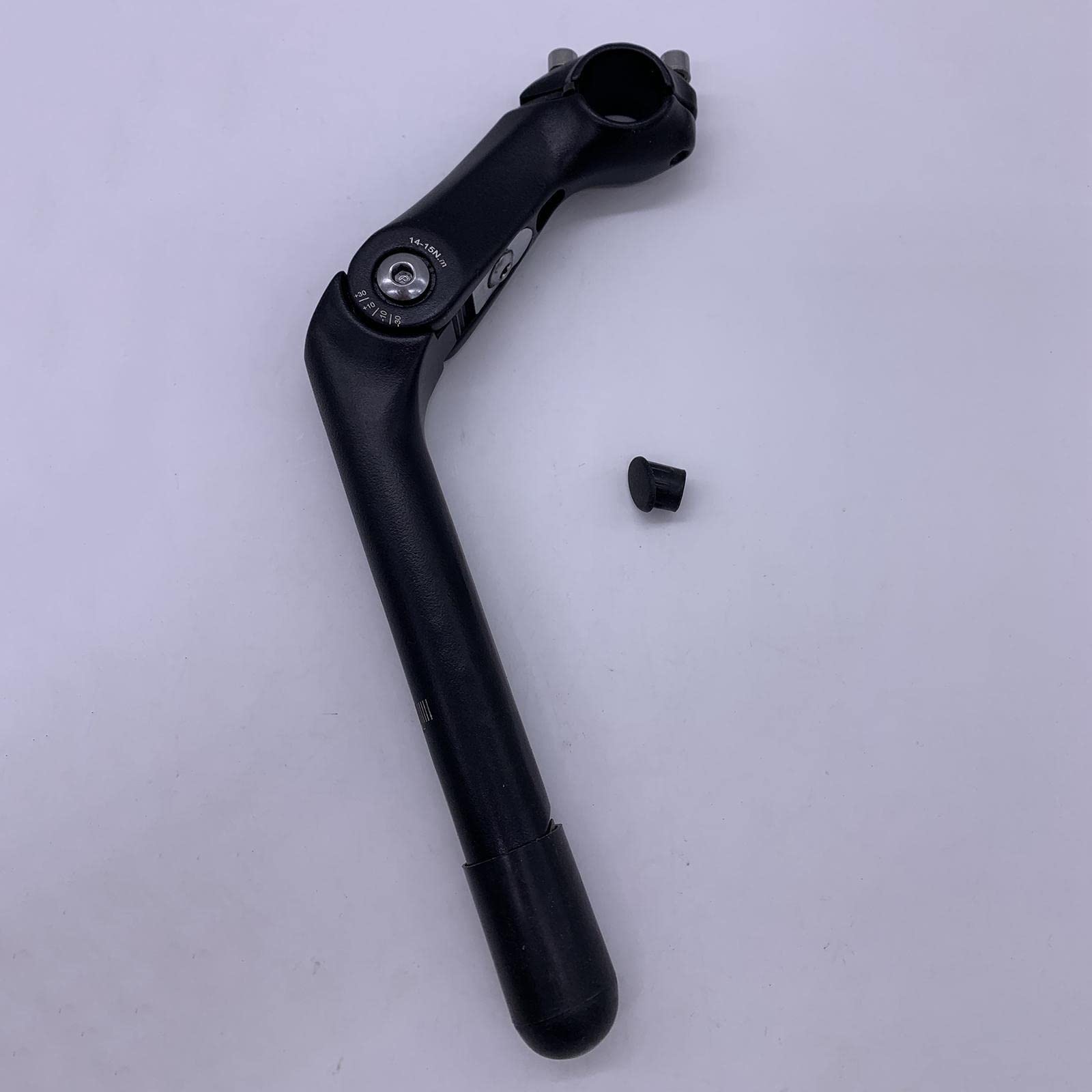 25.4mm Aluminum Alloy Adjustable BMX Bike Stem - Replacement Handlebar Riser Gooseneck for BMX, Mountain & Road Bikes - Perfect for Commuting, Racing & Off-Road Adventures