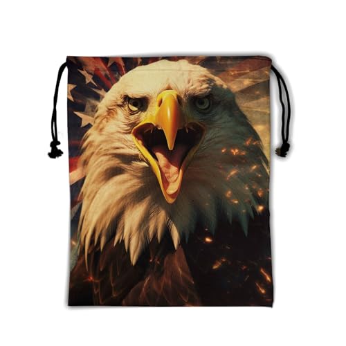 American Flag Firework Bird