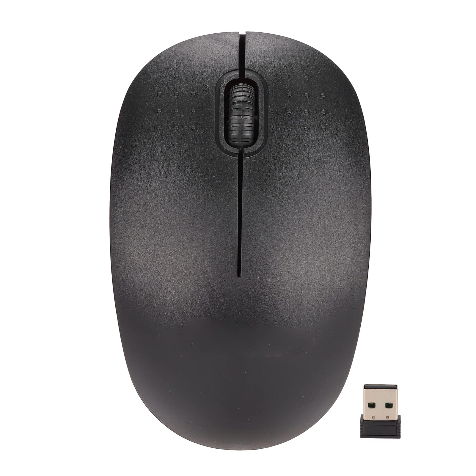 2.4G Wireless Gaming Mouse with USB Receiver - 1000DPI Ergonomic Computer Mouse for PC/Laptop, Plug & Play Cordless Mouse for Office Work & Gaming - Perfect for Home, Office, and Esports Tournaments