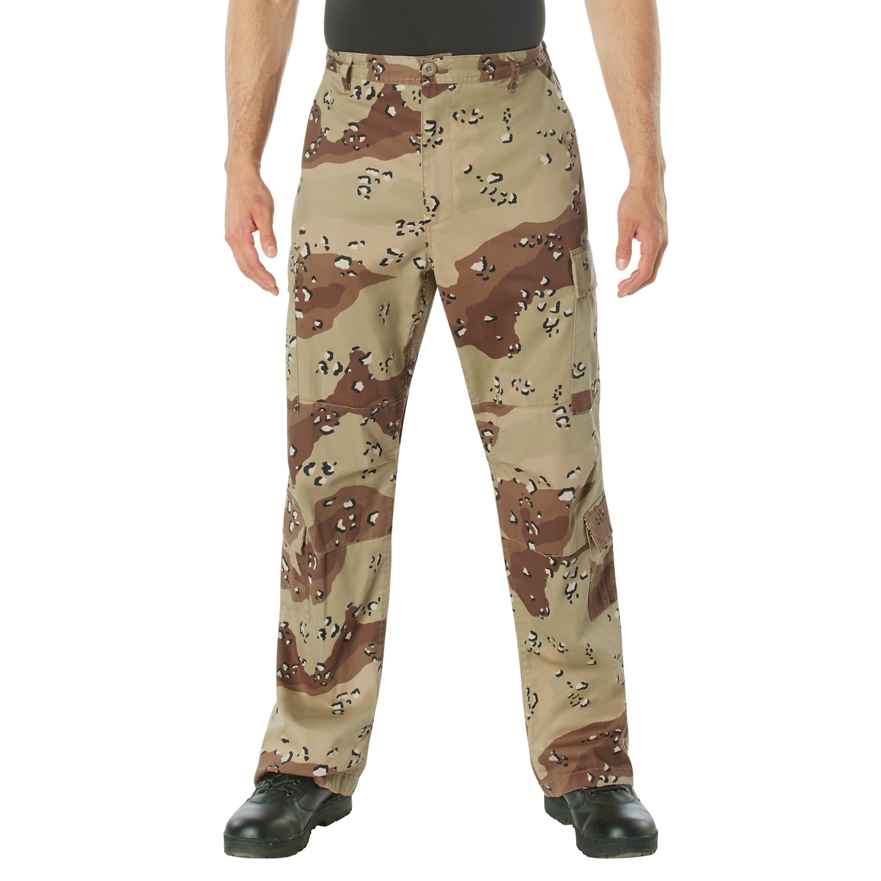 Rothco Vintage Paratrooper Fatigue Pants - Military Cargo Pants with Camouflage Pattern | Durable Tactical Pants for Outdoor Adventures, Airsoft & Hiking