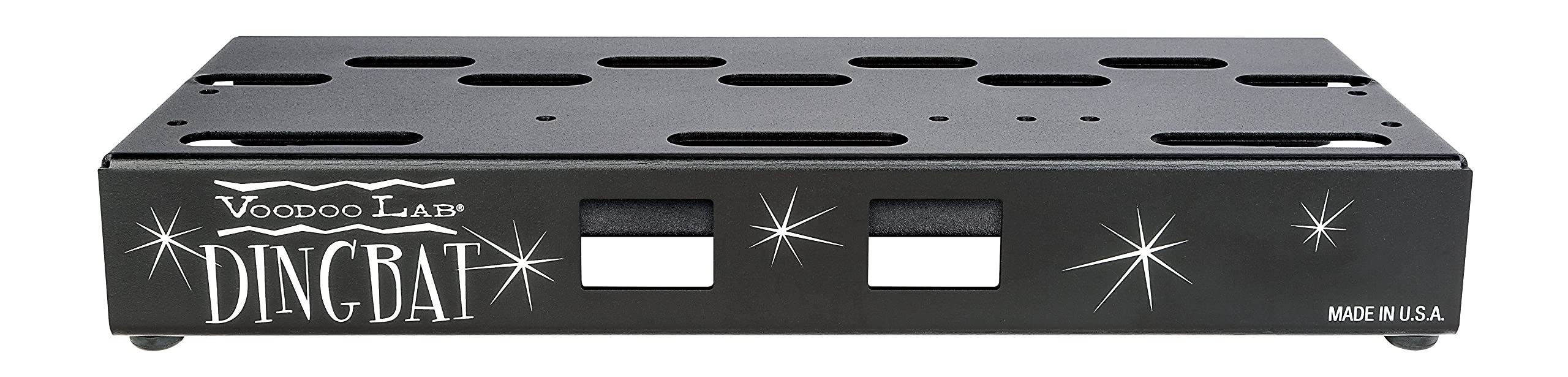 Voodoo Lab Dingbat Small Pedalboard with PPX8 Power Supply - Compact Guitar Effects Pedal Board for Musicians | Perfect for Live Performances & Studio Recording