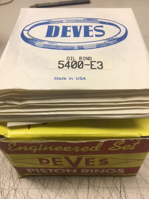 Deves High-Performance Piston Rings Set for 2000 Alfa Romeo 156 2.0L TS - Engine Rebuild & Maintenance Parts - Perfect for DIY Mechanics & Auto Repair Shops