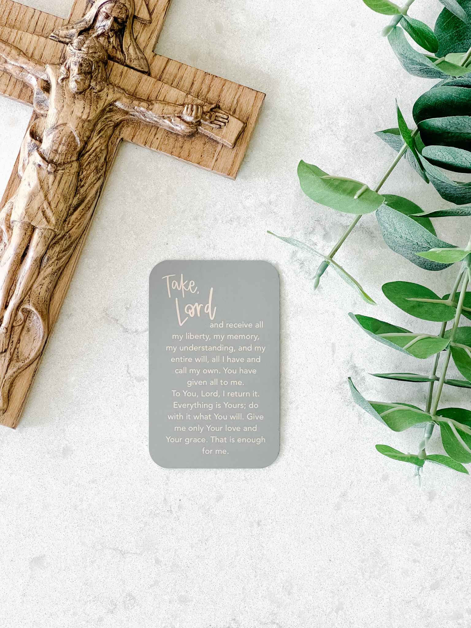 Sucipe Prayer Card - Religious Keepsake for Devotion, Worship & Spiritual Reflection | Perfect for Church, Bible Study & Personal Prayer Time