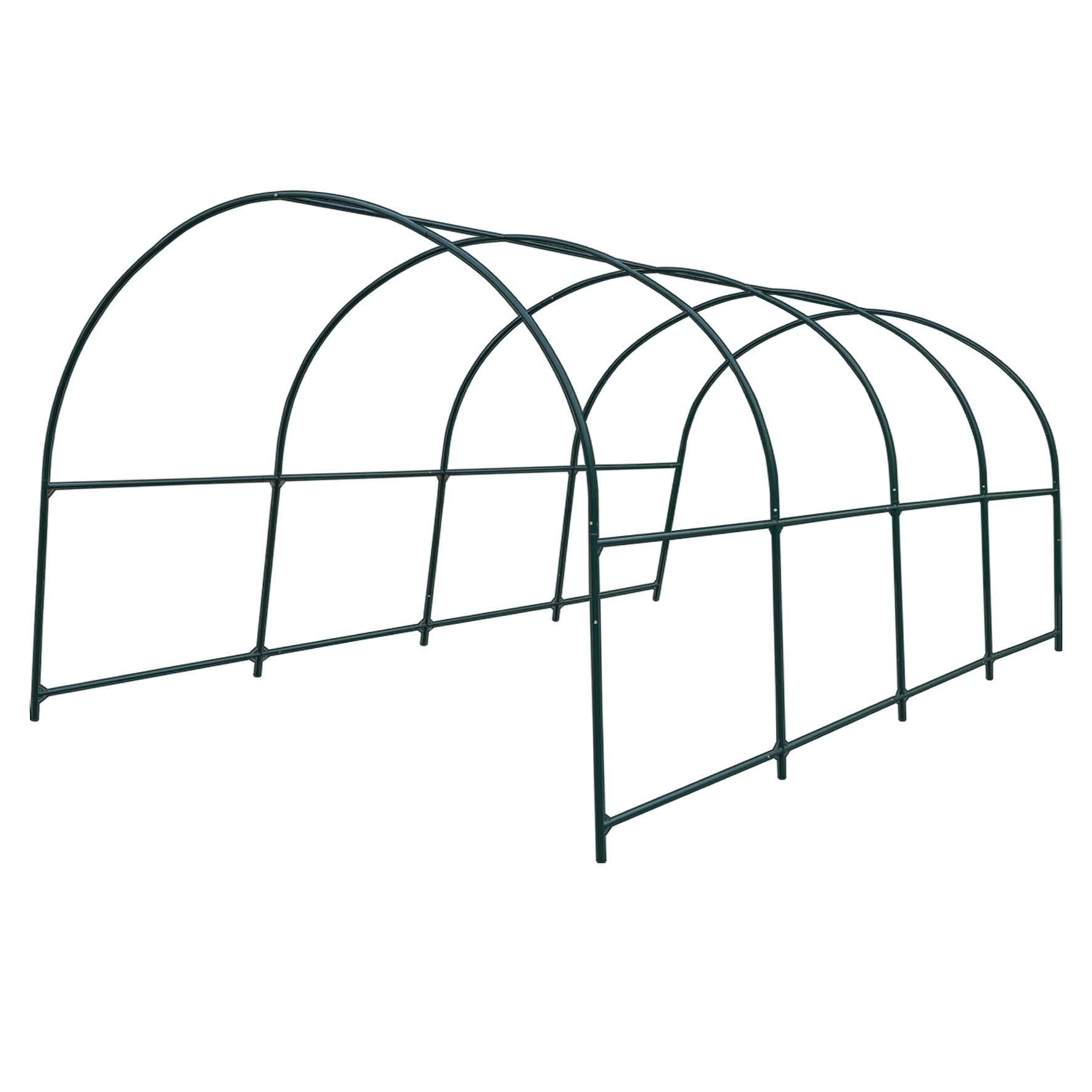 **Heavy-Duty 16' x 7' x 7' Greenhouse Replacement Frame for Large Hot Garden House – Sturdy Support for Climbing Plants, Flowers & Vegetables – Perfect for Backyard Gardening, Vine Growth & Year-Round Planting**