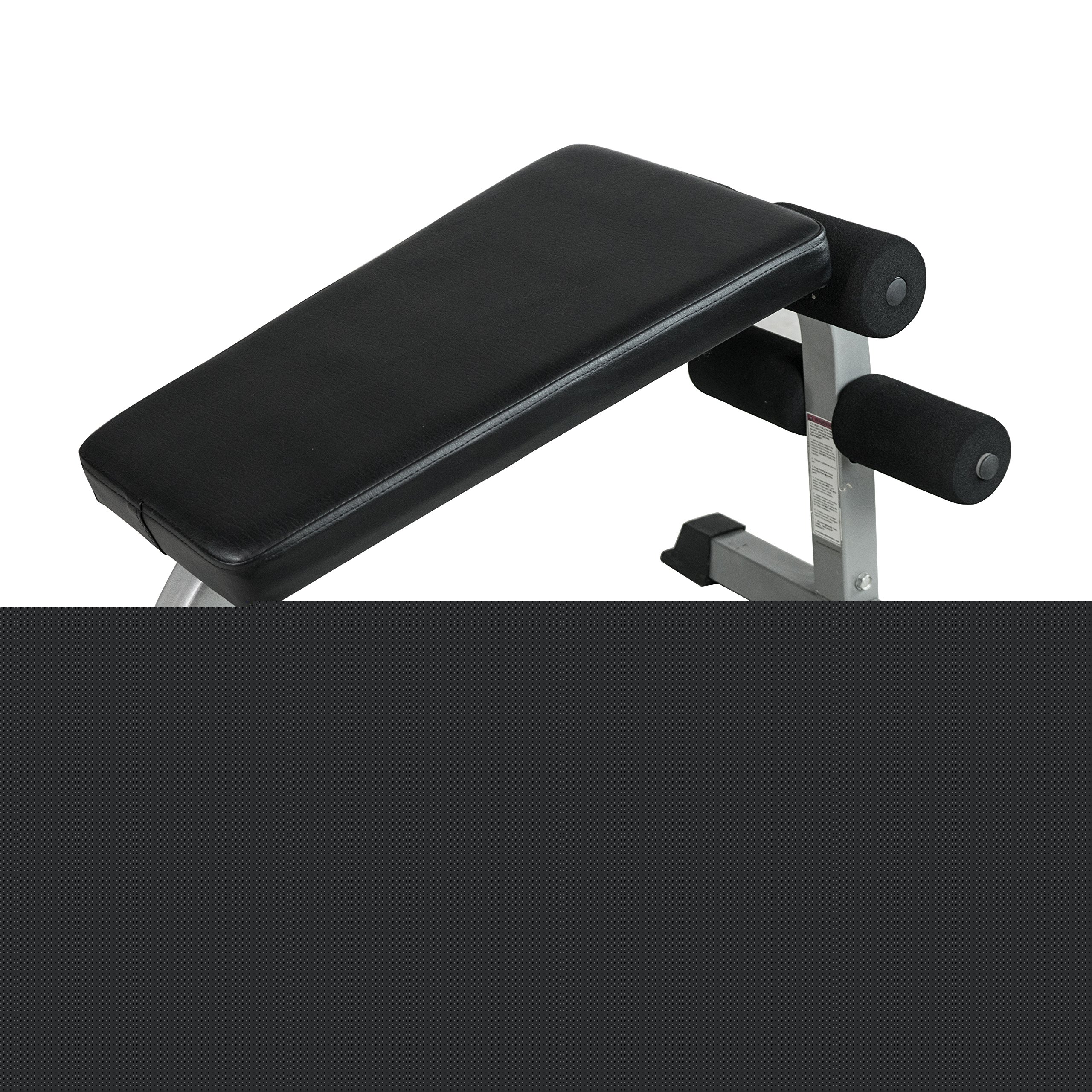 Valor Fitness Decline Sit Up Bench & Abdominal Slant Board - Adjustable Ab Crunch Machine for Core Muscle Training | Home Gym Equipment for Full Body Workout | Perfect for Home Fitness, Cross Training & Strength Exercises