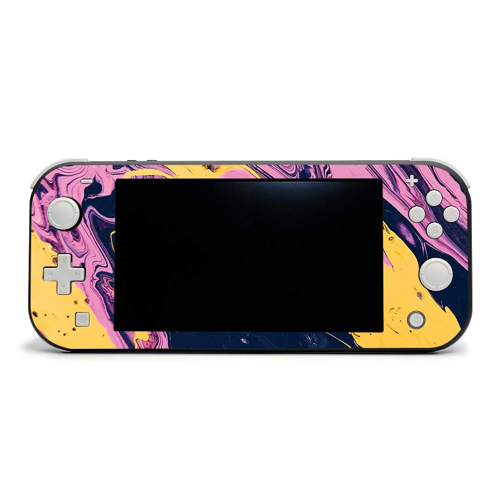 MightySkins Pink Wiggle Vinyl Decal Wrap Cover for Nintendo Switch Lite - Protective, Durable, Easy to Apply & Remove | Made in USA | Perfect for Gaming, Travel & Personalization