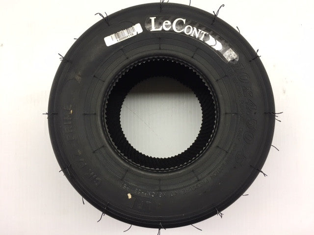 Le Cont Tires - White Slick Medium Compound for Road Bikes | High-Performance Racing Tires for Competitive Cyclists | Perfect for Track, Criterium & Training Rides