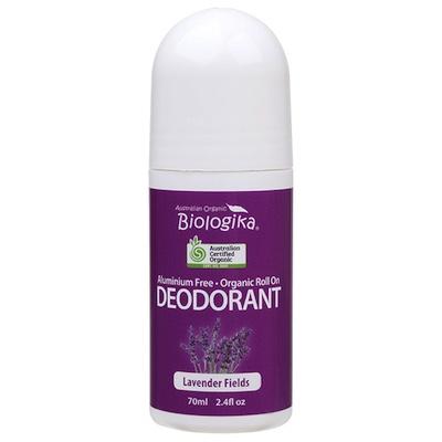 Biologika Natural Lavender Roll On Deodorant for Women & Men - Aluminum Free, Long Lasting Protection - Perfect for Daily Use, Gym & Travel