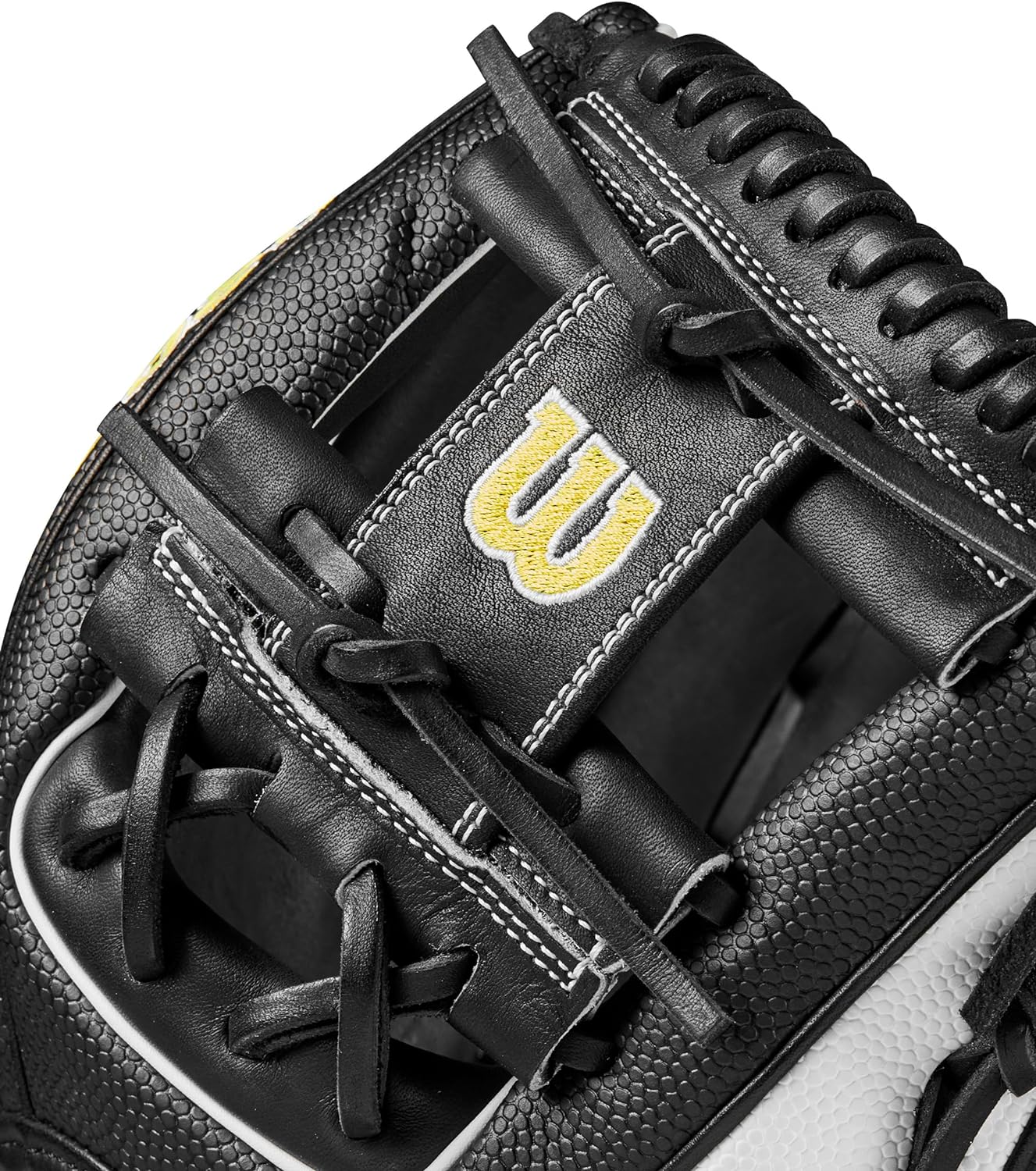 Wilson 2024 A2000 1786SS 11.5-Inch Right-Hand Throw Infield Baseball Glove - Black/White | Premium Leather for Youth & Adult Players - Perfect for Practice, Games & Training