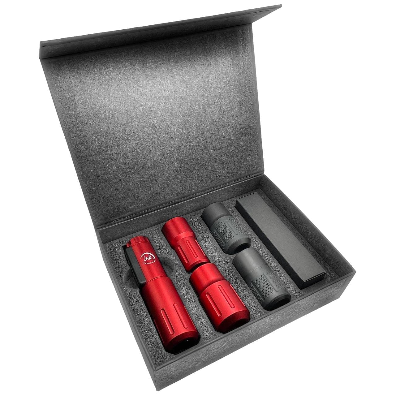 Professional Saber Wireless Rotary Tattoo Pen Machine - 10500 RPM Coreless Motor, 2000mAh Long-Lasting Battery (8+ Hours), Adjustable Needle Depth for Precise Lining & Shading - Ergonomic Grip Design (Red) | Ideal for Tattoo Artists, Beginners & Professionals, Perfect for Studio & Mobile Tattooing