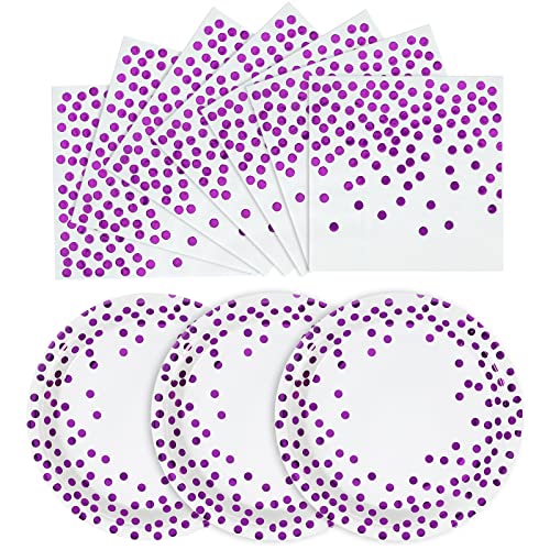 White Purple Gold