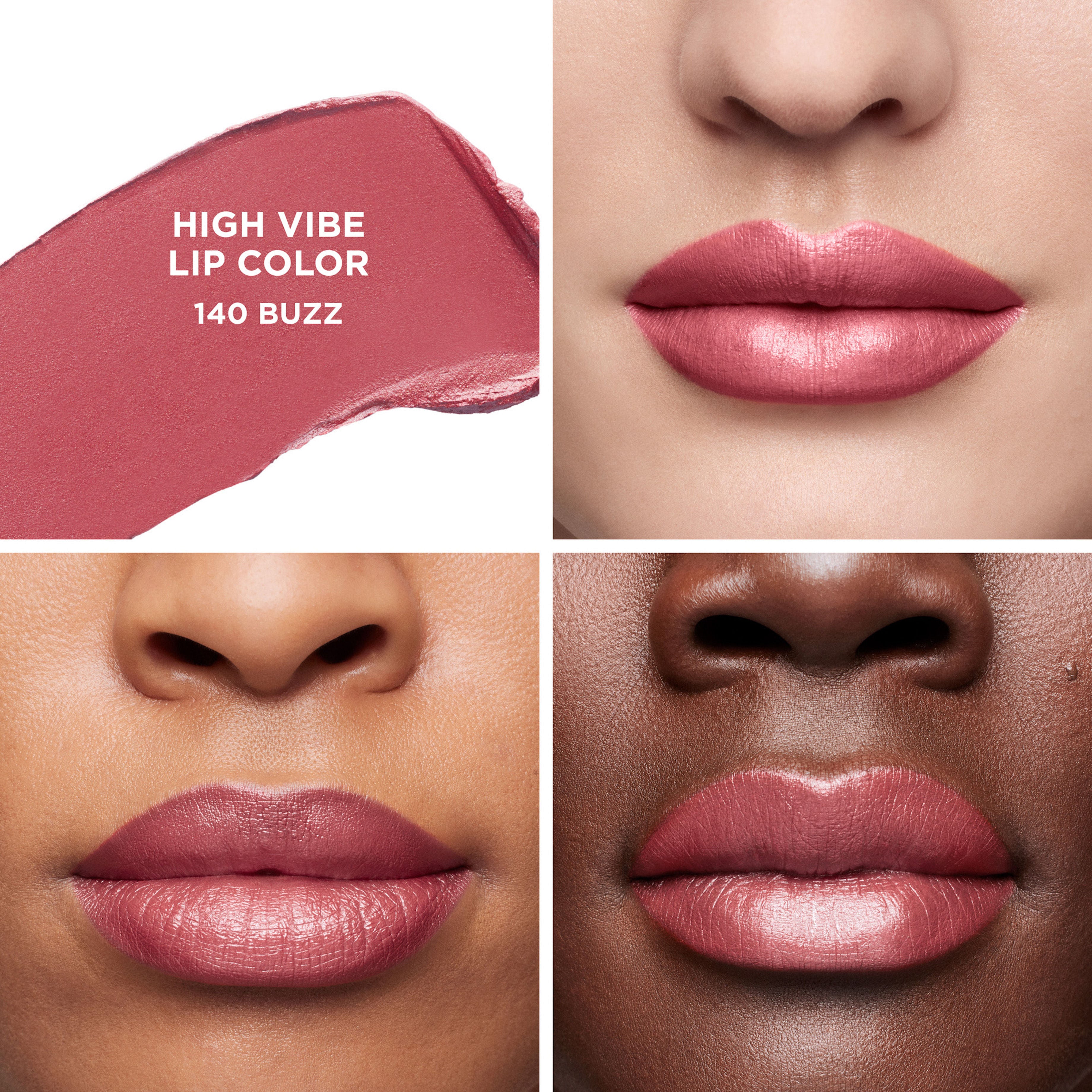 High Vibe Lip Color - Long Lasting Vibrant Lipstick for Women, Cruelty Free & Moisturizing - Perfect for Daily Wear, Parties & Special Occasions