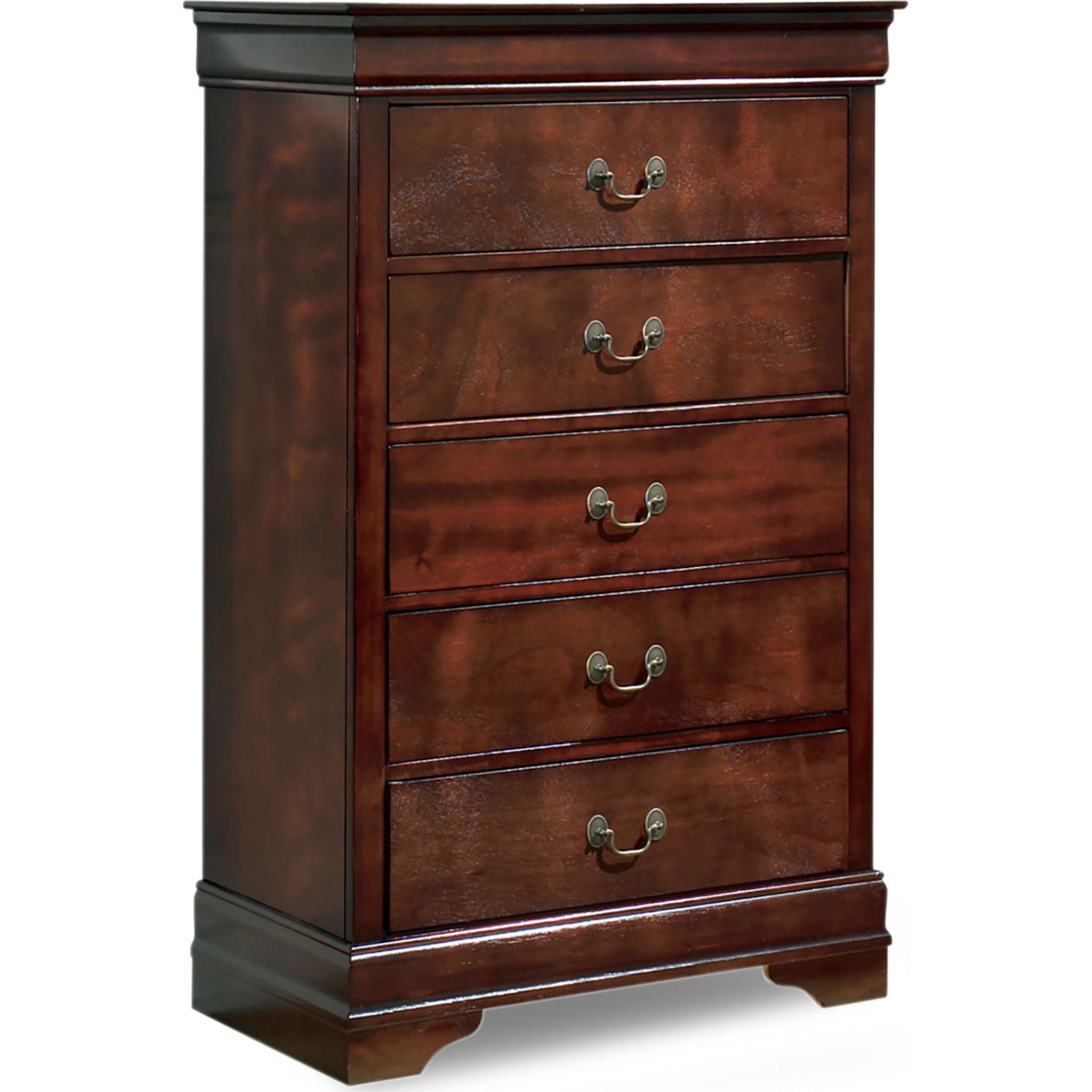 Alisdair Dark Brown Wooden Chest - Stylish Storage for Bedroom, Living Room & Office Organization
