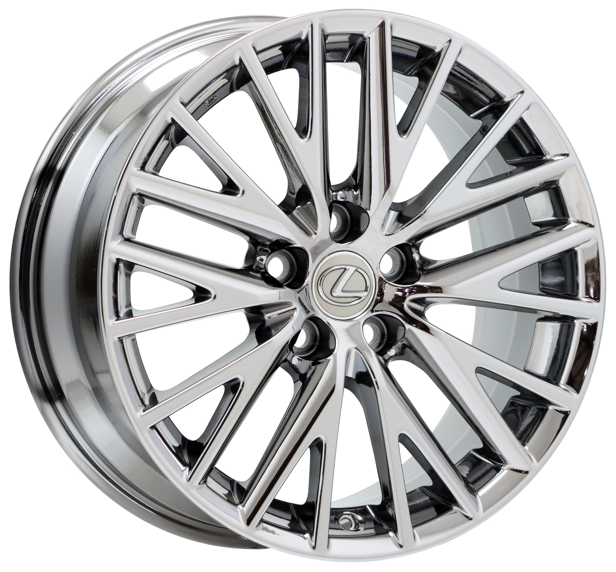 18x8 Lexus IS200 IS250 IS300 IS350 Turbo Bright Chrome Wheel Factory OEM 74288 - Perfect Fit for Performance Upgrades & Luxury Styling