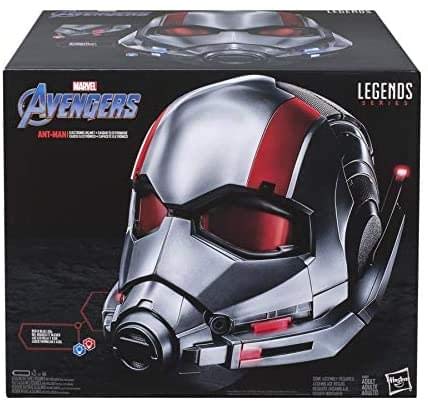 Marvel Ant-Man Costume Mask for Men - Official Superhero Halloween Cosplay & Party Accessory