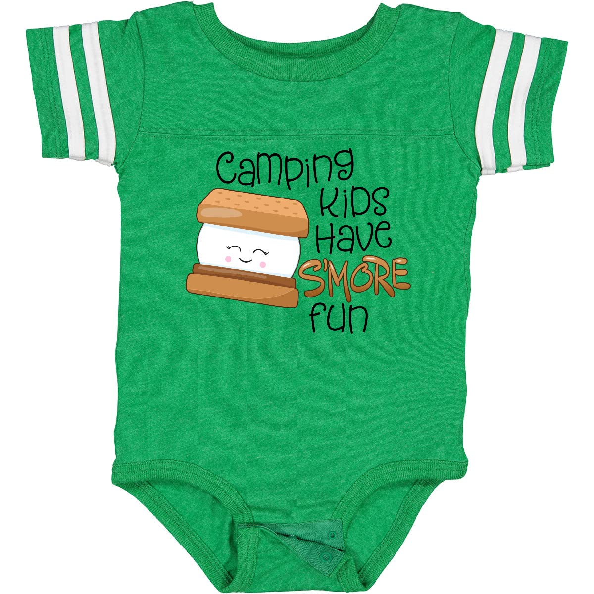 Inktastic Camping Kids Have More Fun Baby Bodysuit - Cute & Comfortable Infant Onesie for Outdoor Adventures, Hiking & Family Trips