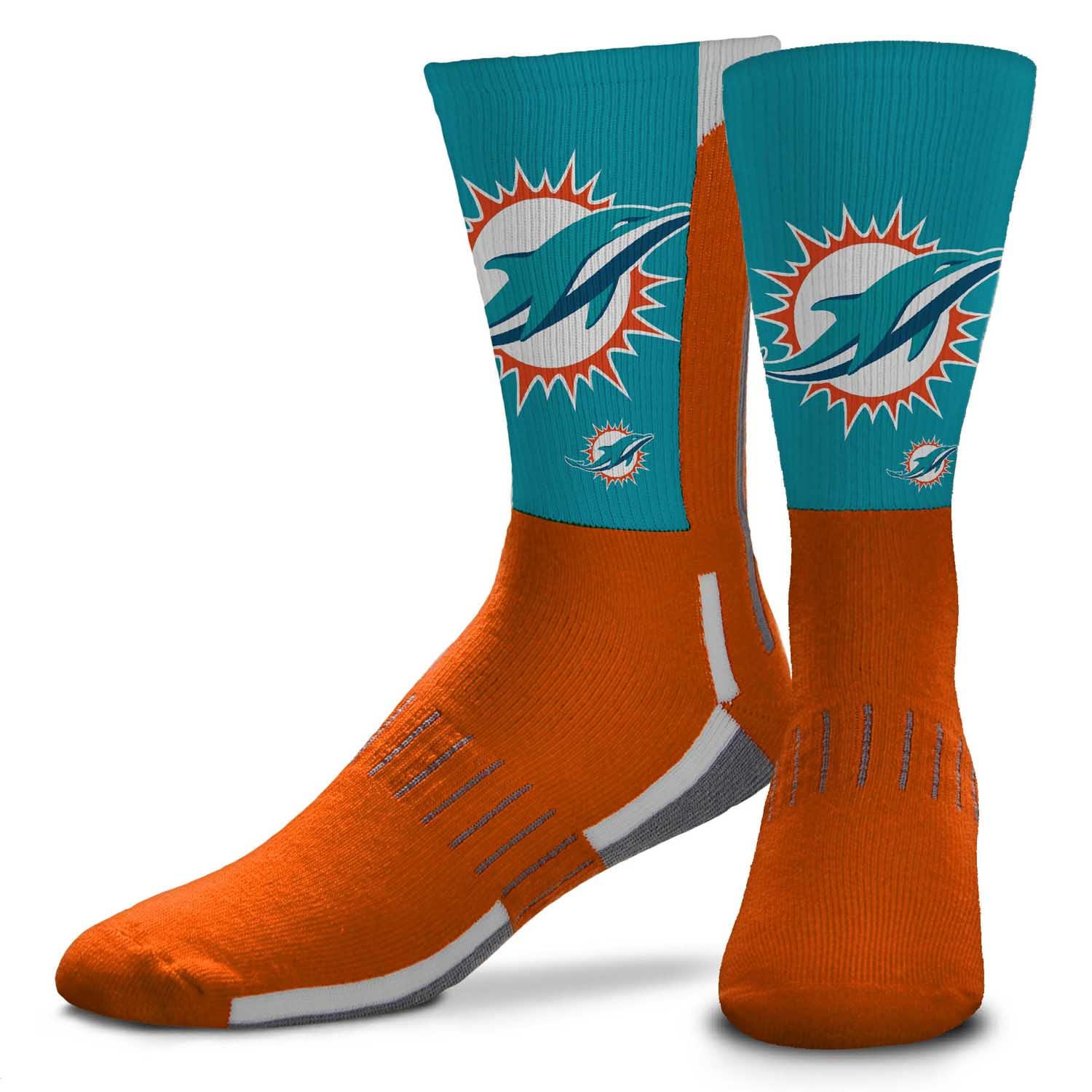NFL Team Logo Adult Crew Socks for Men - Machine Washable Football Socks for Warm & Cold Weather - Comfortable Game Day Socks for Fans & Players - Perfect for Football Games, Tailgating and Sports Enthusiasts