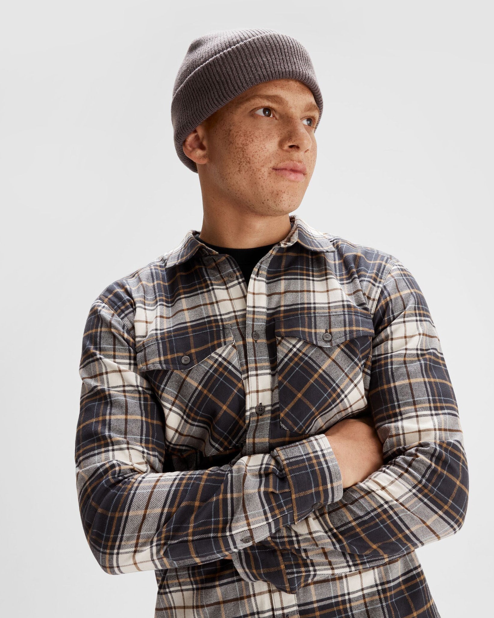 Fyfe Beanie Light Quartz - Soft Winter Knit Hat for Men & Women - Cozy & Warm for Outdoor Activities, Skiing, Hiking, and Casual Wear