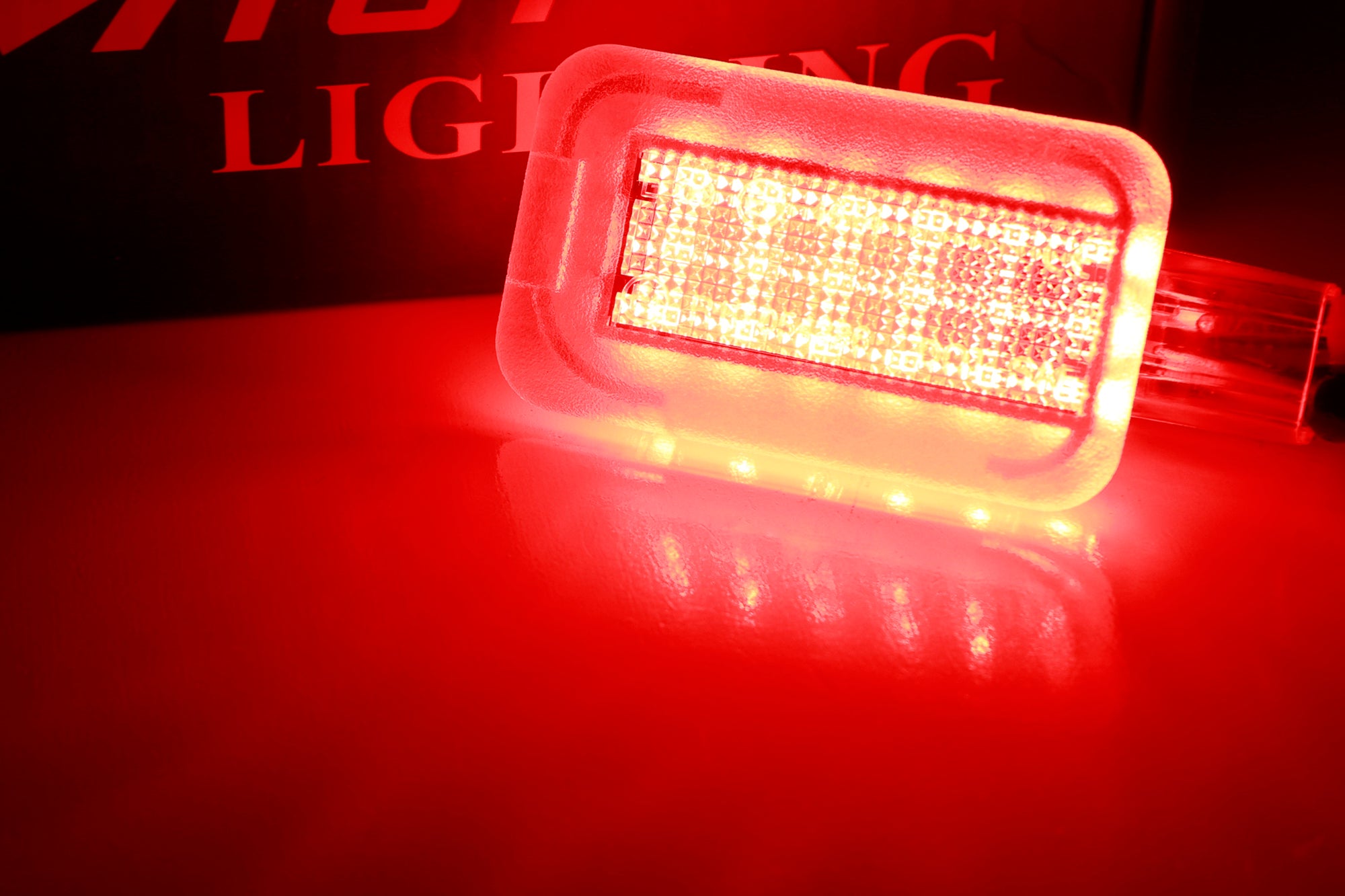 18 SMD Super Bright Red LED Trunk Cargo Light for Honda Acura - Waterproof Interior Car Lighting for Night Visibility & Safety