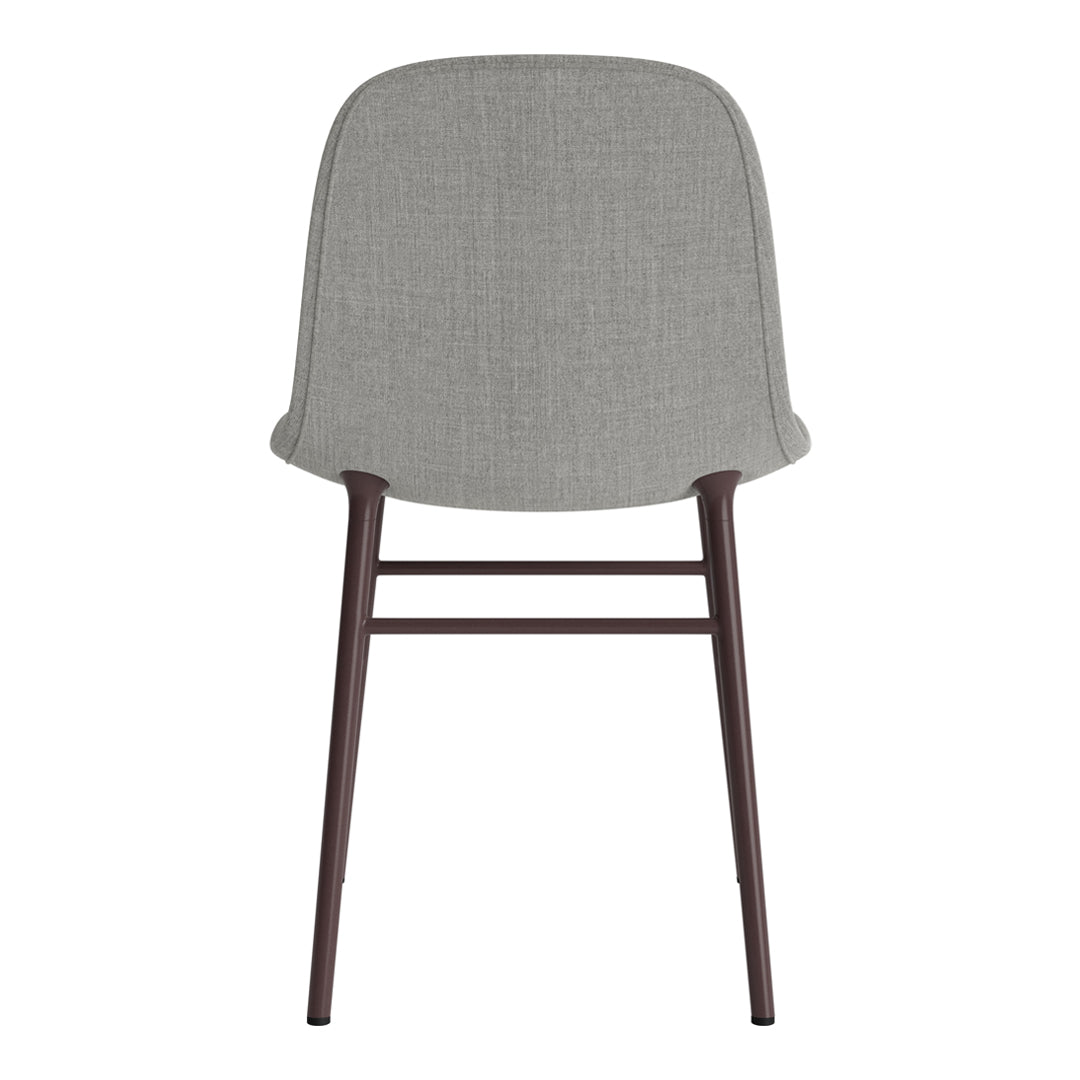 Modern Form Chair with Sturdy Metal Legs & Comfortable Upholstery - Perfect for Home Office, Living Room, or Dining Room Decor