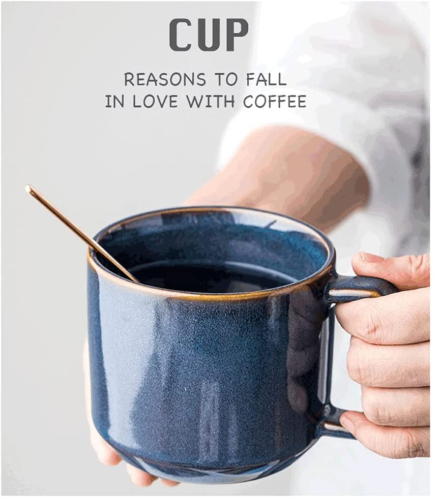 Premium Chinese Style Ceramic Coffee Mug - 370ML Multi-Functional Microwave Safe Tea & Drink Cup for Coffee, Milk, Tea - Ideal for Home, Office, Gifts & Daily Use (Color: Mug)