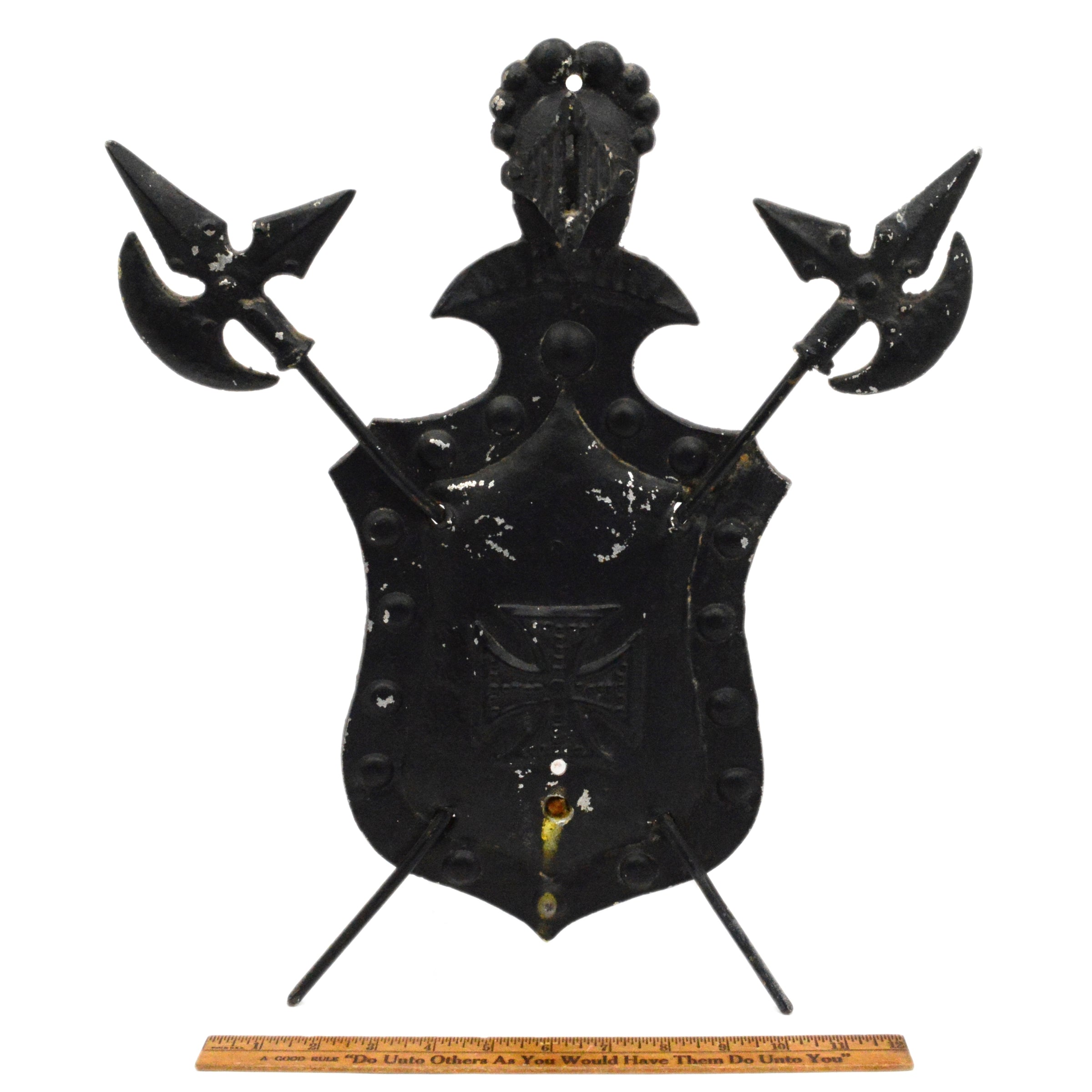 Medieval Style Wall Plaque - Handcrafted Decorative Wall Art for Home, Castle, or Gothic Decor - Perfect for Living Room, Bedroom, or Game Room
